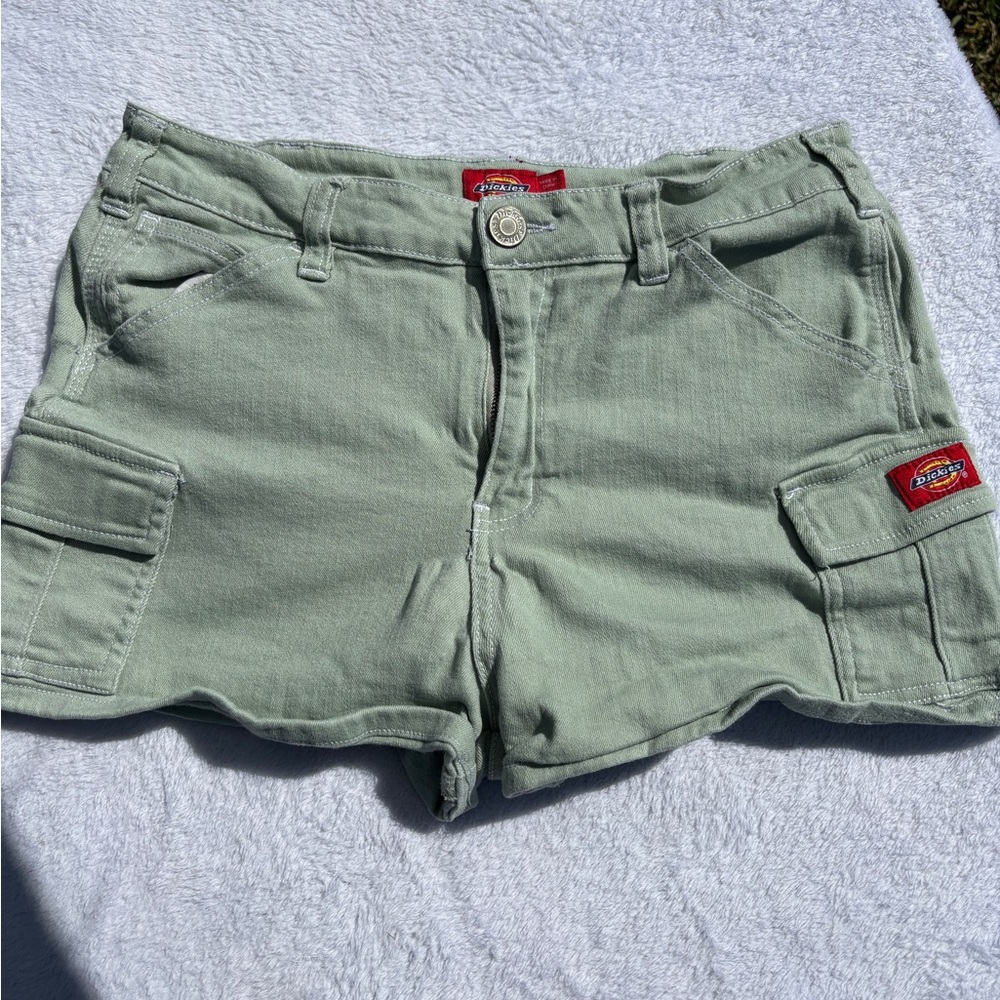 Dickies Sage Green Women's Cargo Shorts